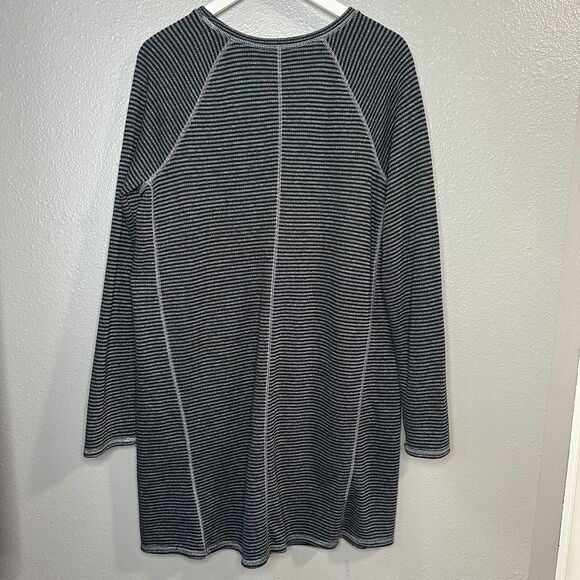 J. Jill Striped Sweater Dress Pullover Crewneck - Picture 2 of 9